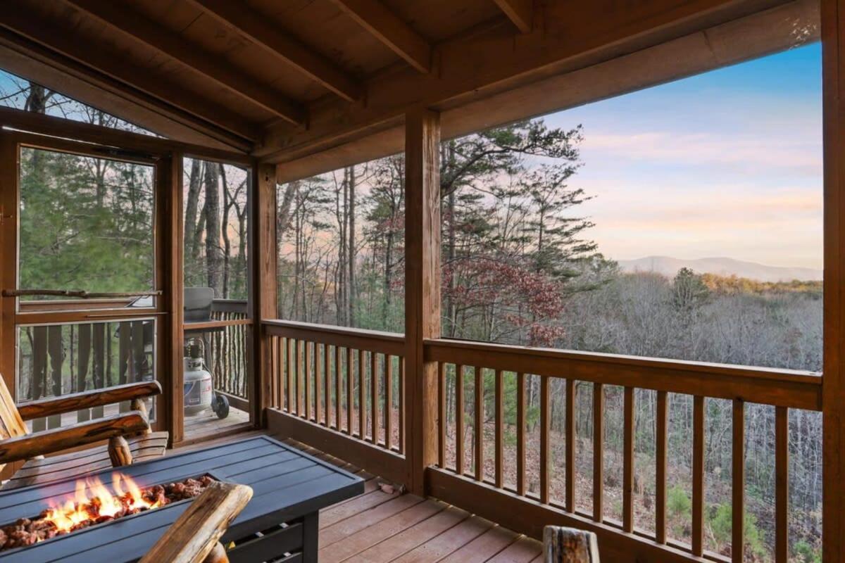 Mountain Views Hot Tub Firepit Close To Town Blue Ridge Exteriér fotografie