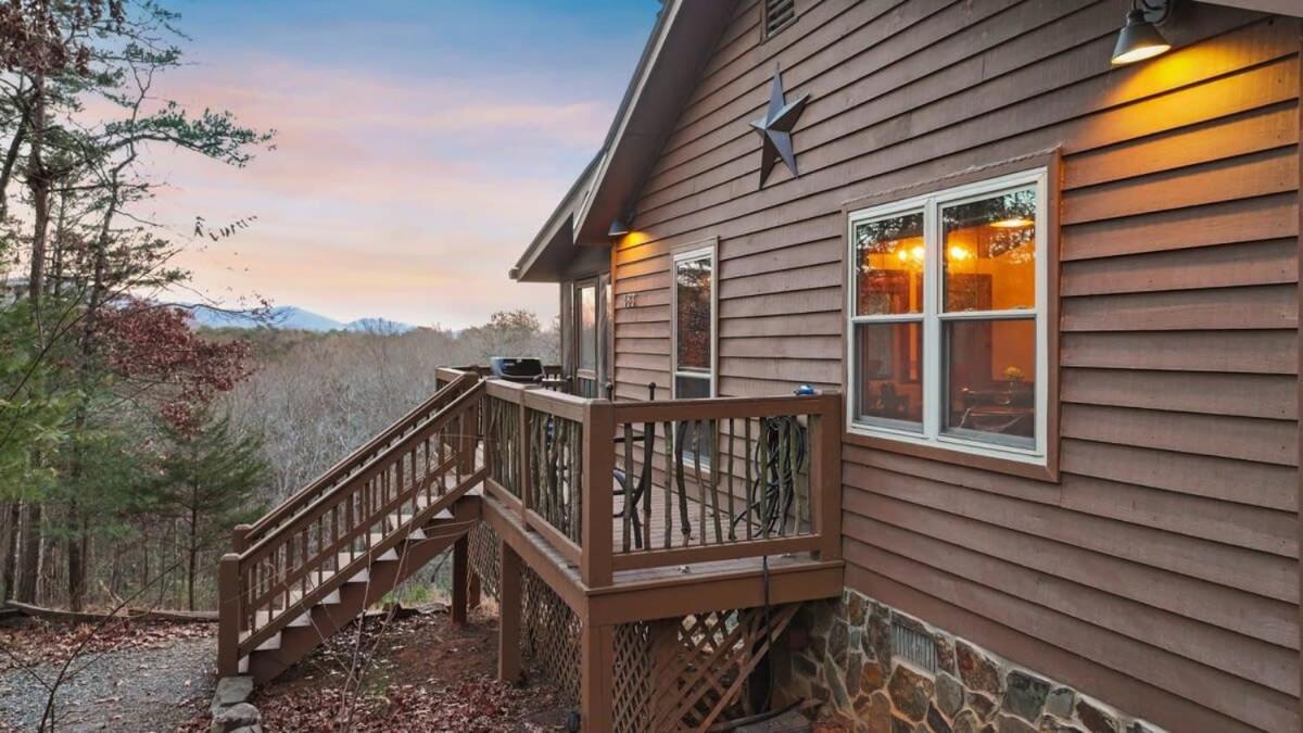 Mountain Views Hot Tub Firepit Close To Town Blue Ridge Exteriér fotografie