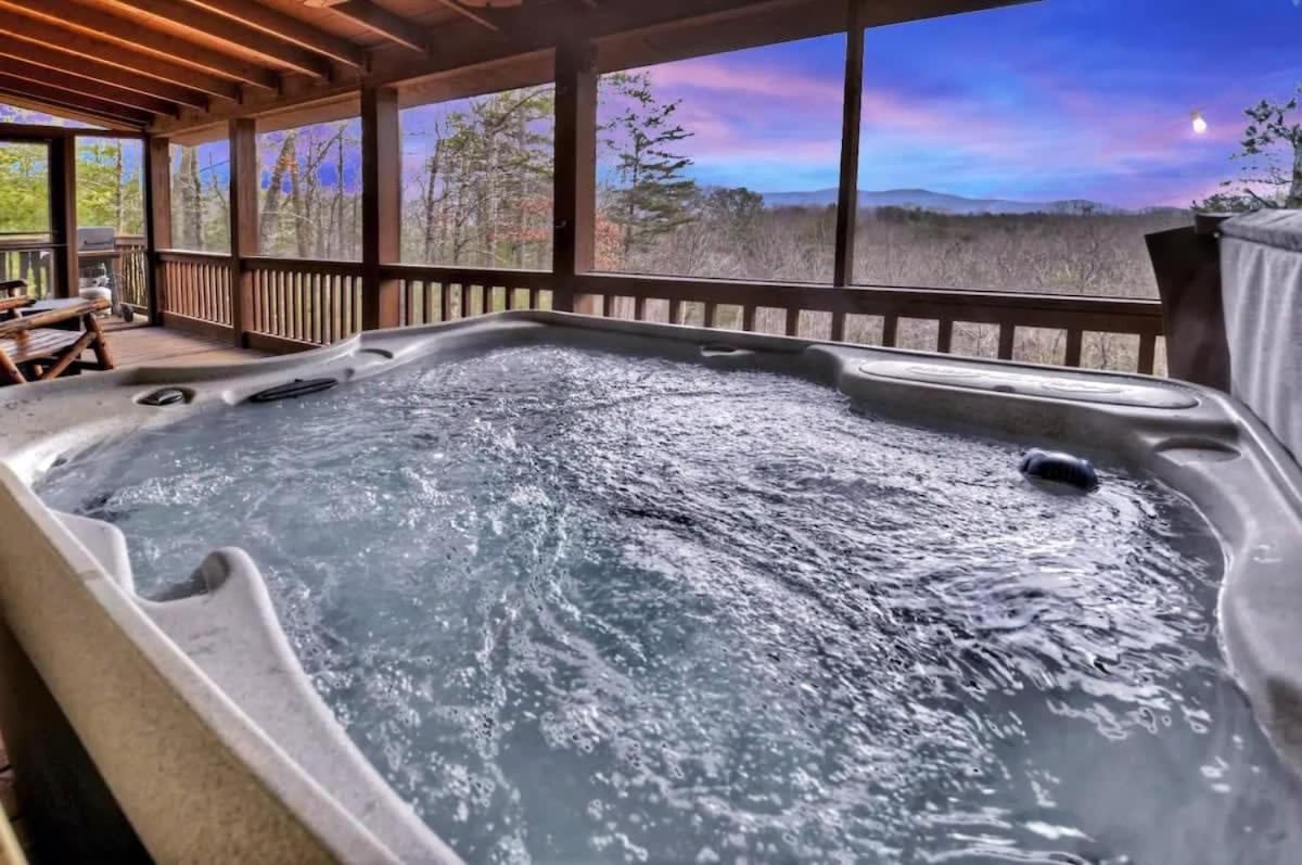 Mountain Views Hot Tub Firepit Close To Town Blue Ridge Exteriér fotografie