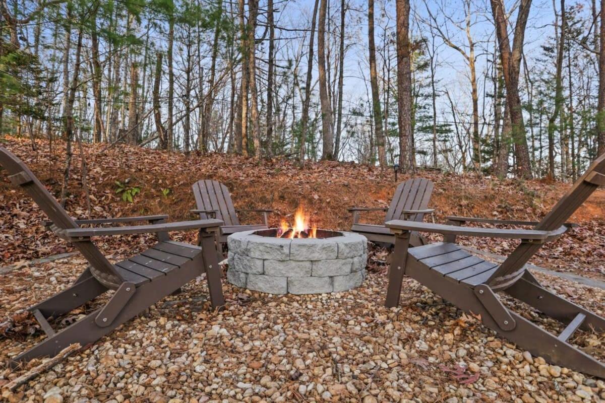 Mountain Views Hot Tub Firepit Close To Town Blue Ridge Exteriér fotografie